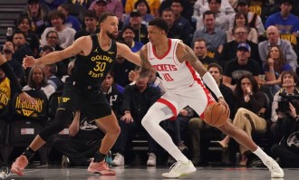 库里14+7+5谢泼德31+9 KD继续休战火箭逆转勇士